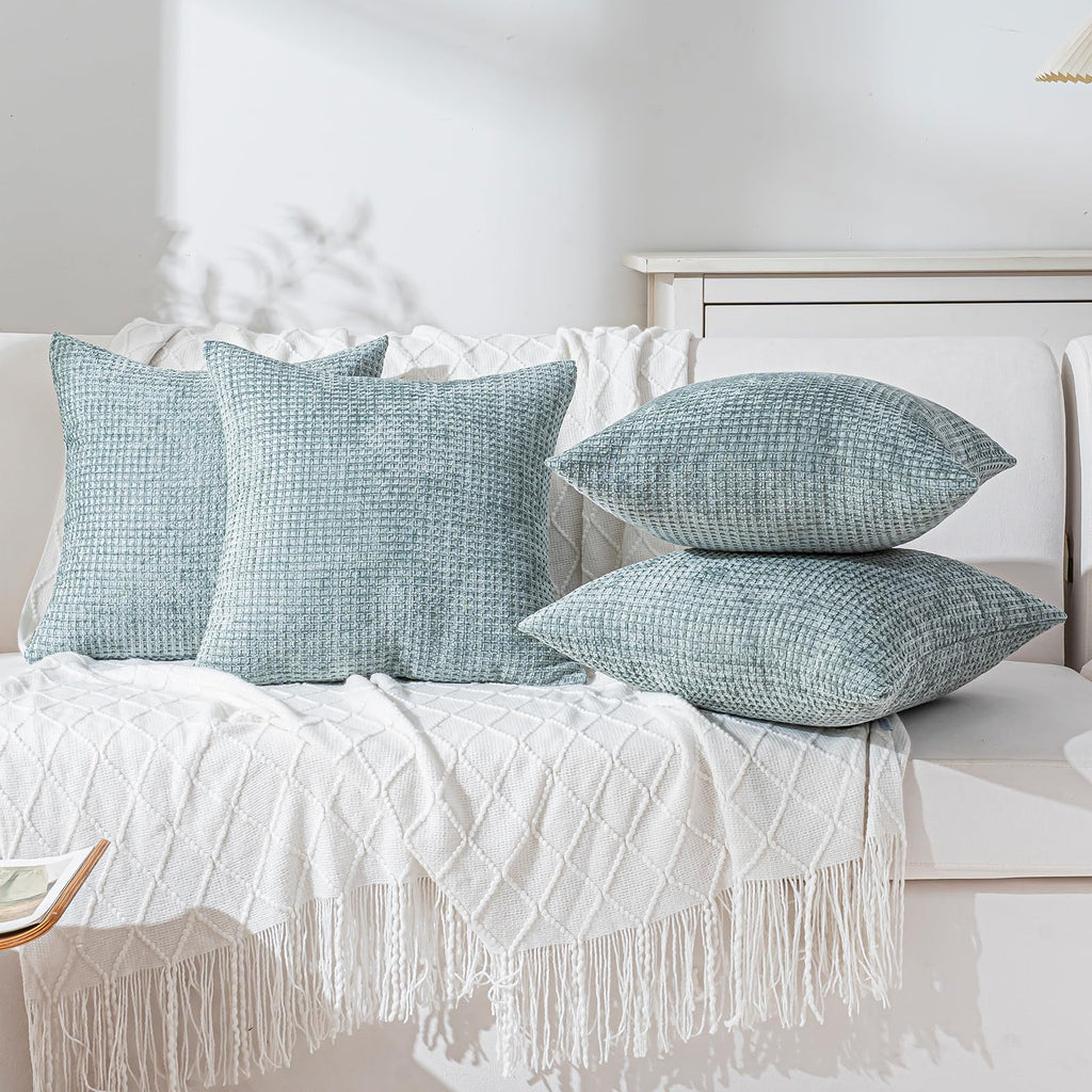Pack of 4 Throw Pillow Covers 20x20" Boho Cushion Covers
