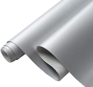 Pearlescent Faux Leather Fabric: 13.8" x 53" Soft Faux Leather Roll