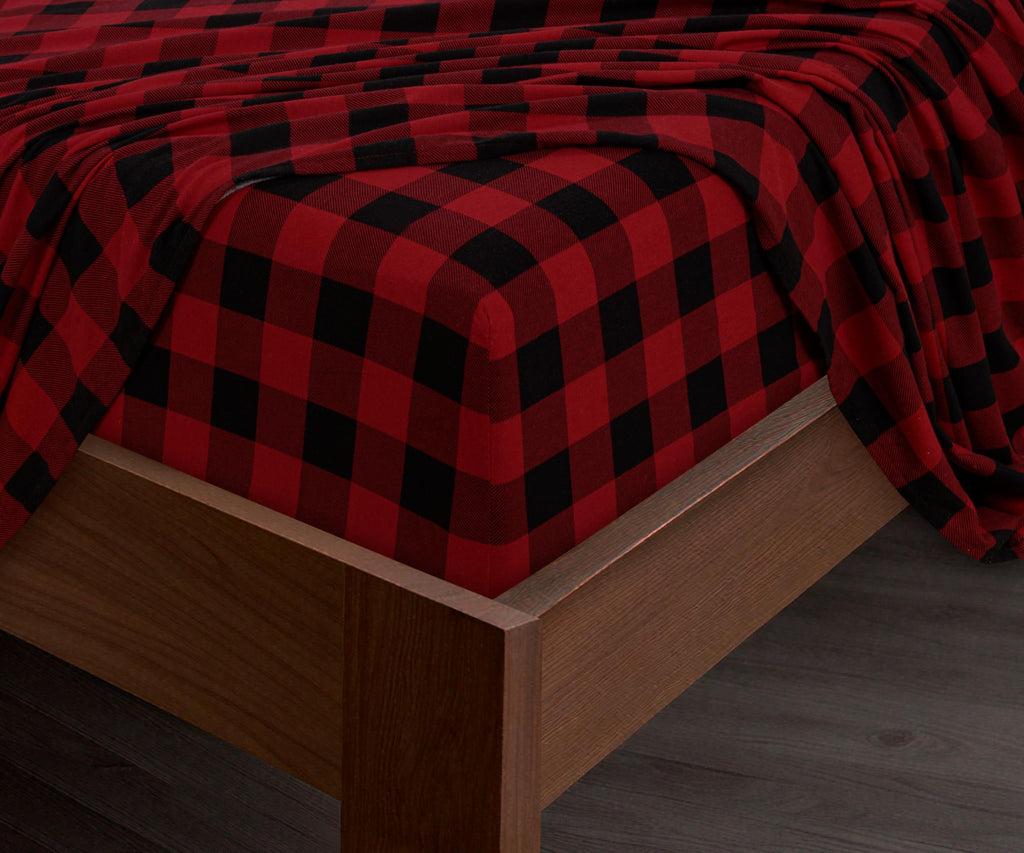 4 Piece 100% Cotton Flannel Sheets Full Size Bed Set - Warm & Extra Soft - Deep Pockets, Breathable, All Seasons