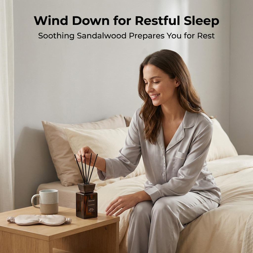 Sandalwood Reed Diffuser, 5.2 Fl Oz
