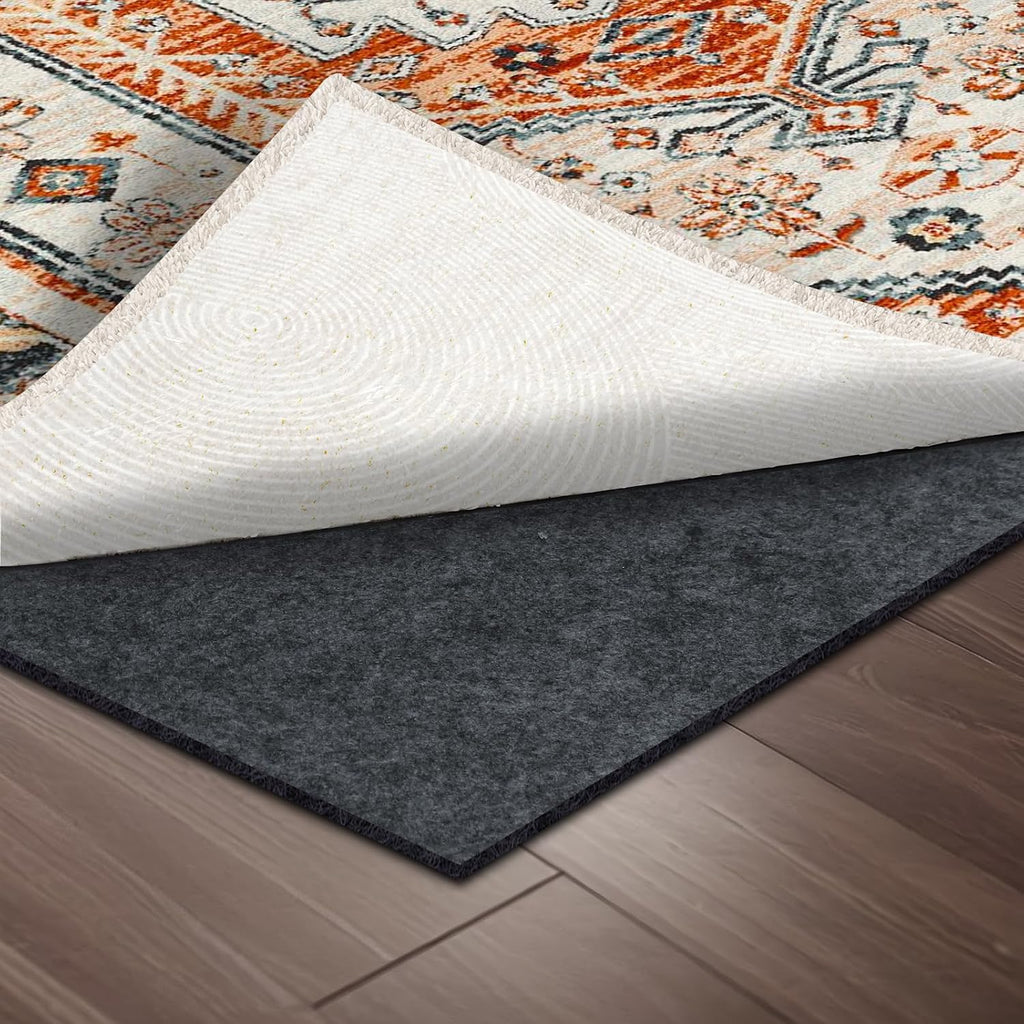 100% Waterproof Rug pad, 5x7 ft Area Rug Non-Slip Rug Pads, Carpet Pads for All Floors and finishes, Felt pad - Set of 35