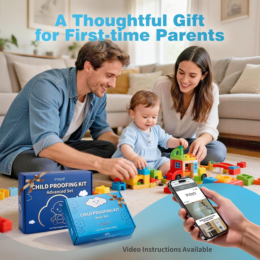 7-in-1 Baby Proofing Kit, Advanced 50pc, All-in-1 Baby Safe Essential