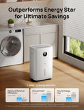 110-Pint Smart Dehumidifier for Basement, 4500 Ft² for Large Room, 2 Gallon Water Tank