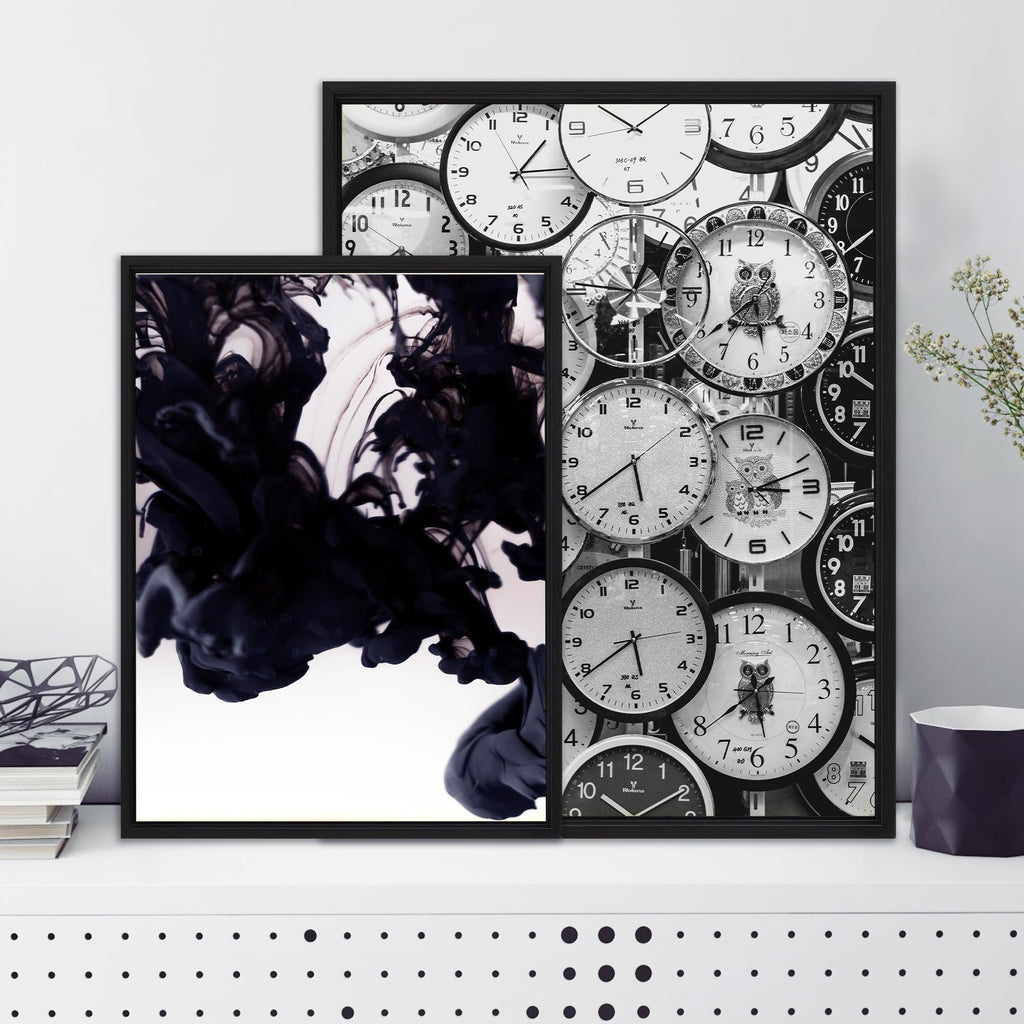 20x30 Floater Frame for Canvas Paintings. 12 Colors. Floating Frame fits 5/8", 3/4" & max 7/8" Deep Stretched Canvas