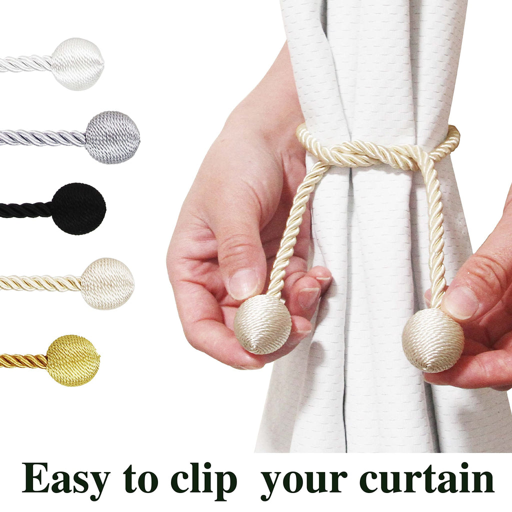 Curtain Tiebacks Outdoor Decorative Rope Tie Backs Drape Holdbacks