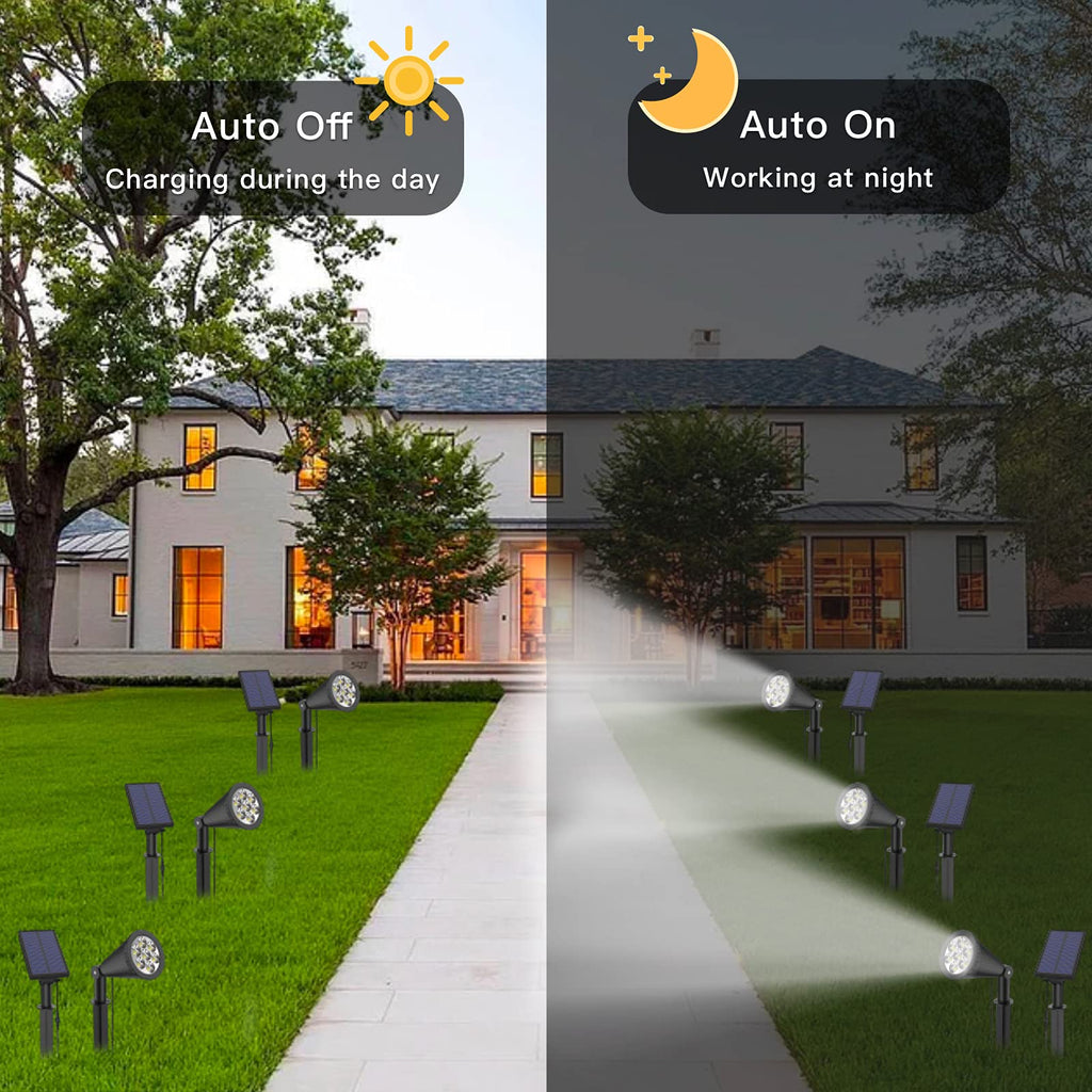 Spot Lights Outdoor, Solar Lights for Yard, Solar Light for Flag