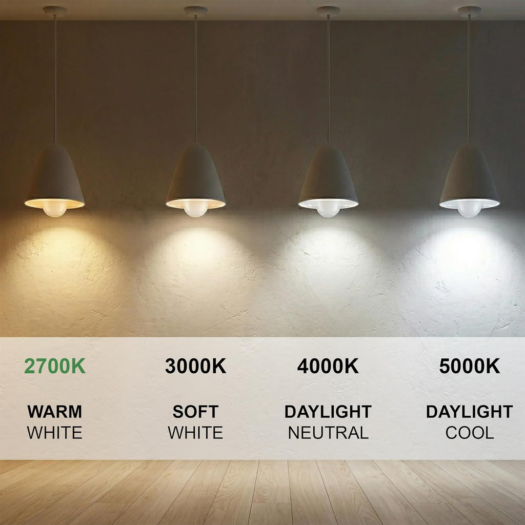 A19 LED Light Bulb, 10W, Soft White 2700K Dimmable Household Lighting Enclosed Rated (4 Pack)