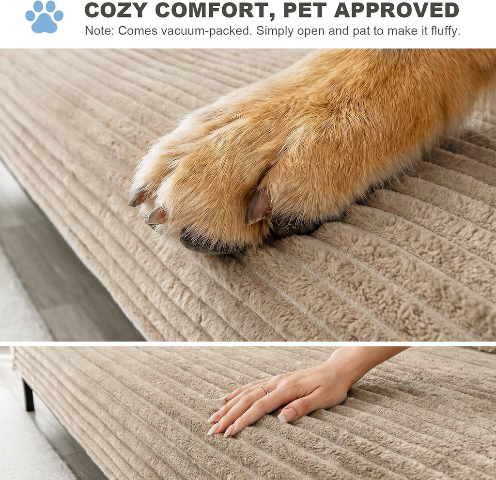 2 Pack Waterproof Couch Cover for Dogs for Sectional Sofa