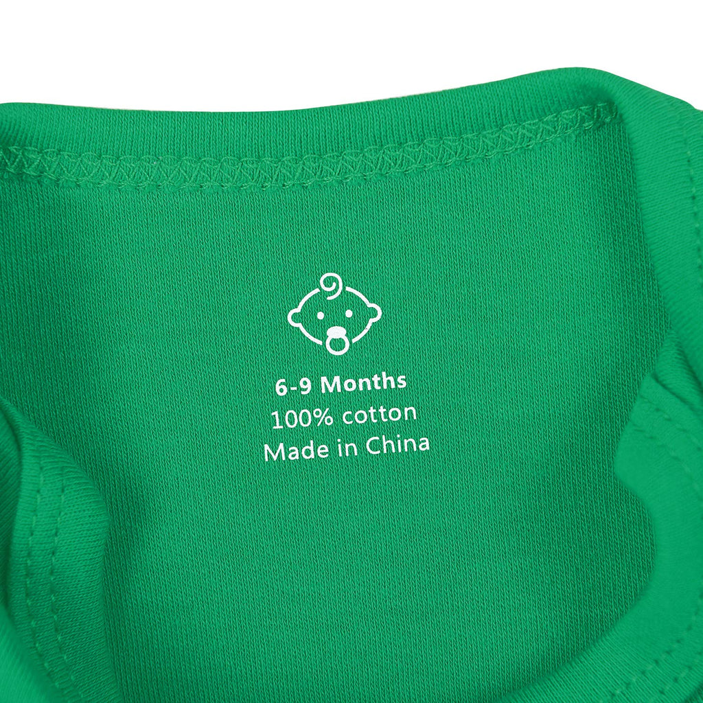 Unisex Solid Baby Bodysuit