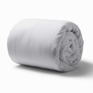 Heated Mattress Pad | Quilted Polyester, 10 Heat Settings, White, King