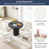 SZLIZCCC Modern Dining Chair Set of 2 / Living Room Chairs, Fabric Armchair