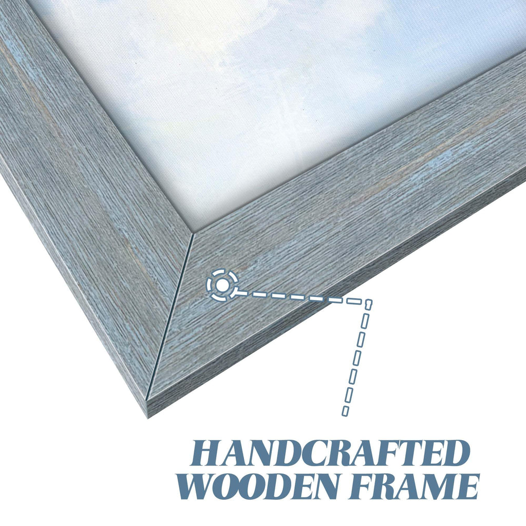 Ocean Nautical Sailboat Wall Art: Coastal Wooden Framed Sea Boat Rustic Seascape Texture Painting Prints Seaside