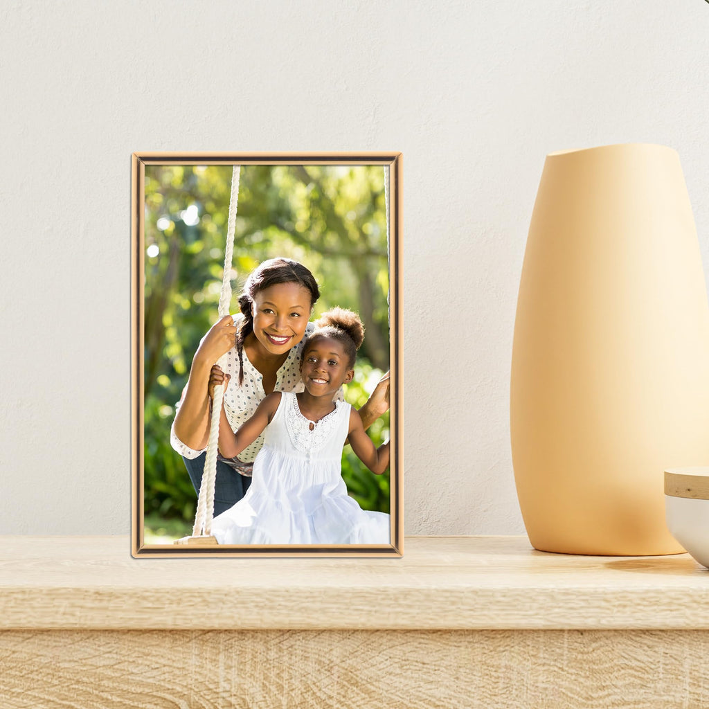 4x6 Simply Gold Metal Picture Frame