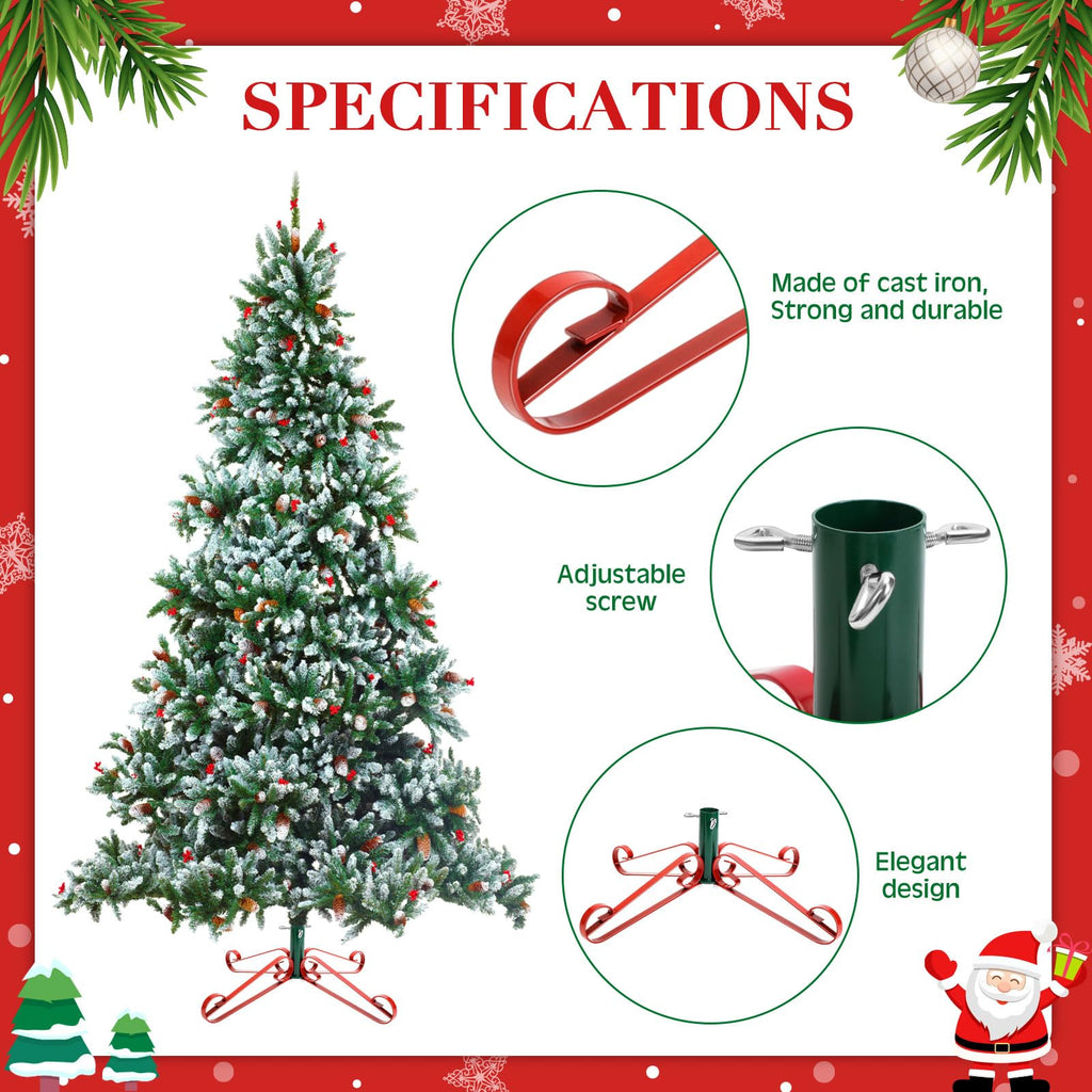 Christmas Tree Stand for Artificial Fake Tree 4 to 8 FT, Mix