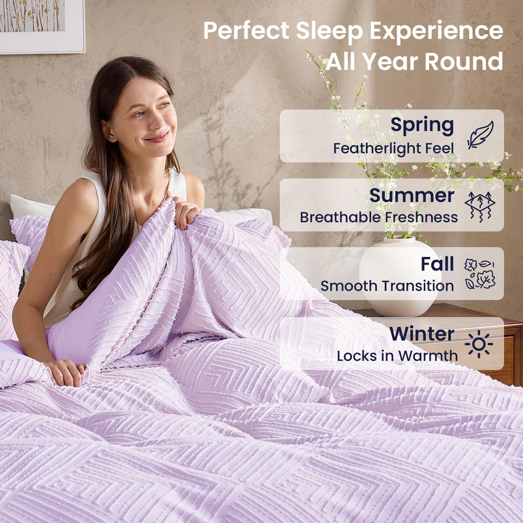 Duvet Cover, 3-Piece, Ultra Soft Pre-Washed Microfiber
