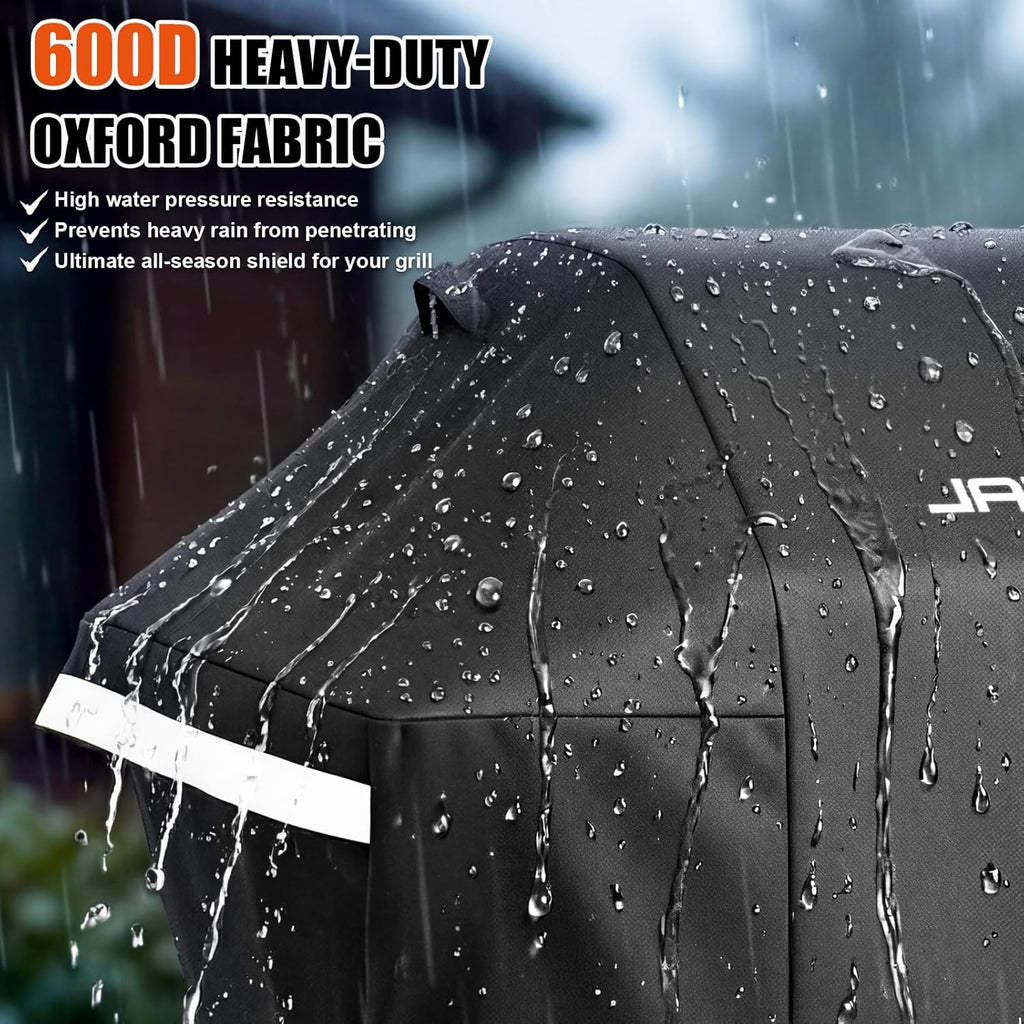 72 inch BBQ Grill Cover | 600D Waterproof Cover for Large Outdoor Gas,Compatible with