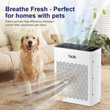 Air Purifier Large Room, HEPA Air Purifiers for Home Pets Hair with Washable Filter, Air Cleaner for