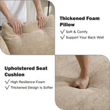 Luxe Oversized Lounge Chair and Ottoman