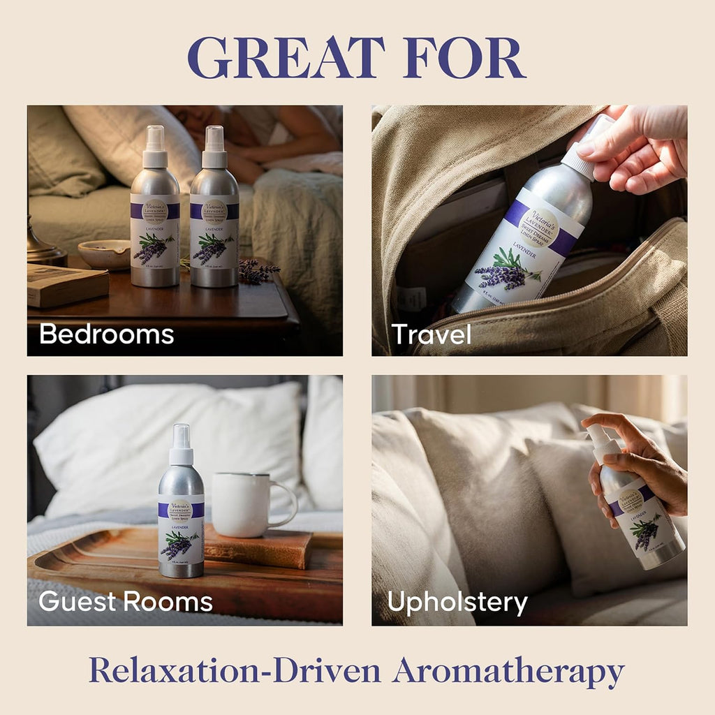 Linen Spray - Aromatherapy Pillow Mist & Linen Spray - Set of 32