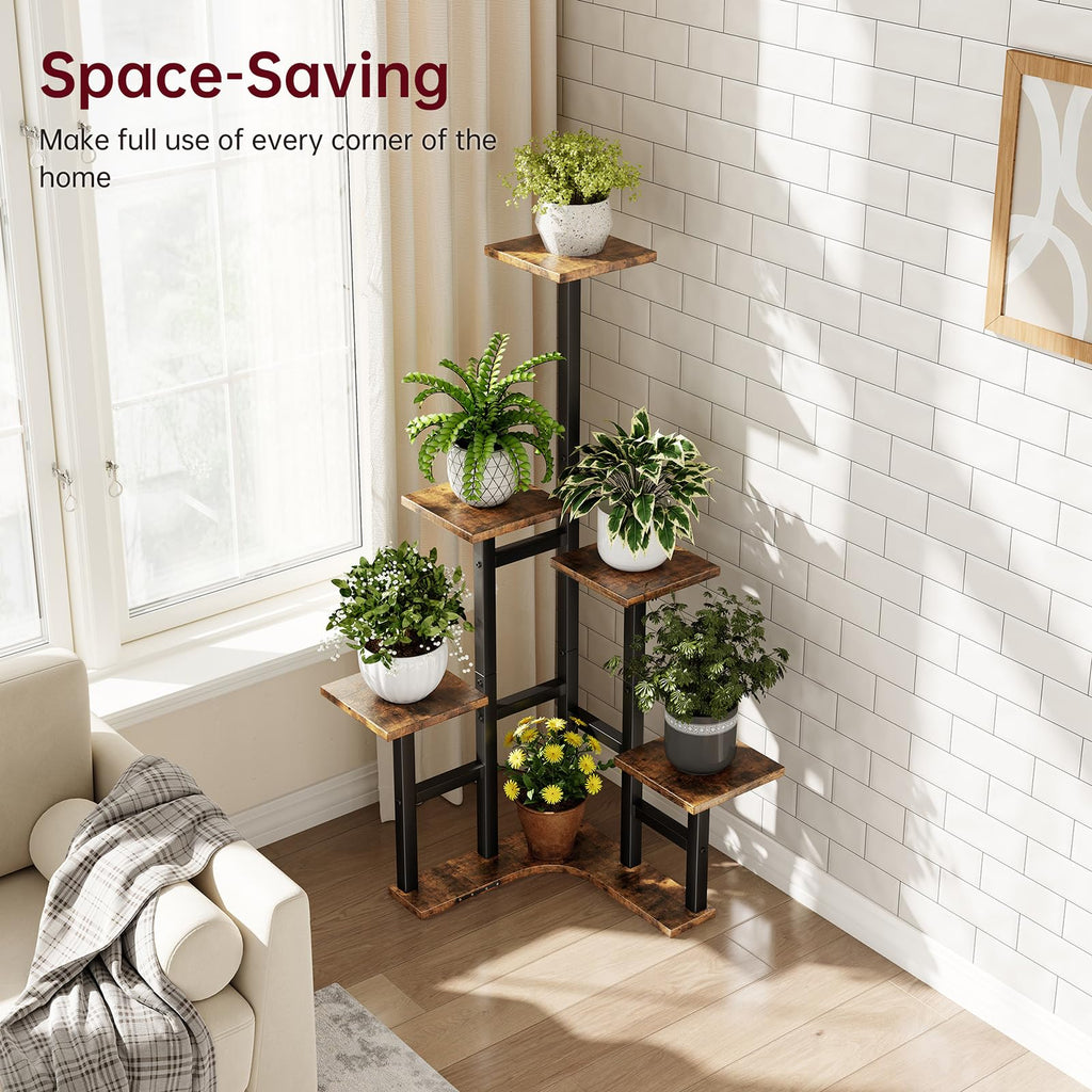 Corner Plant Stand Indoor 6 Tiered Corner Plant Shelf