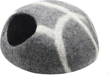 100% Natural Wool cat House, cat cave, cat Bed, Felt cat cannel