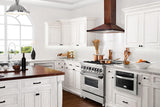Copper Wall Mount Range Hood