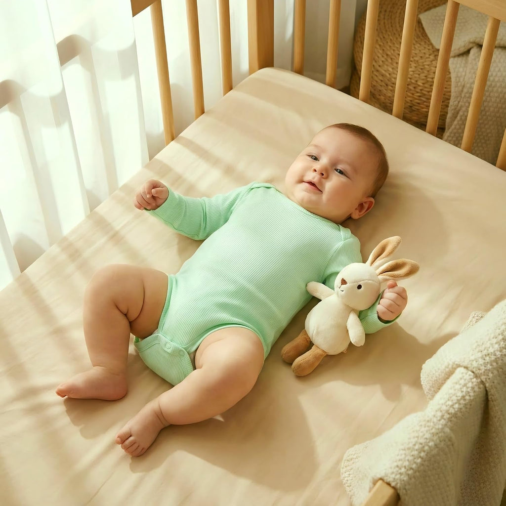 Baby Bodysuits Rayon From Bamboo Short & Long Sleeve Unisex