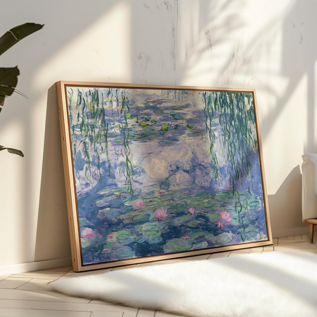 Master Classic Claude Monet Poster - Vintage Impressionism Print - Gift for Artist, Painter - Water Lilies, Landscape