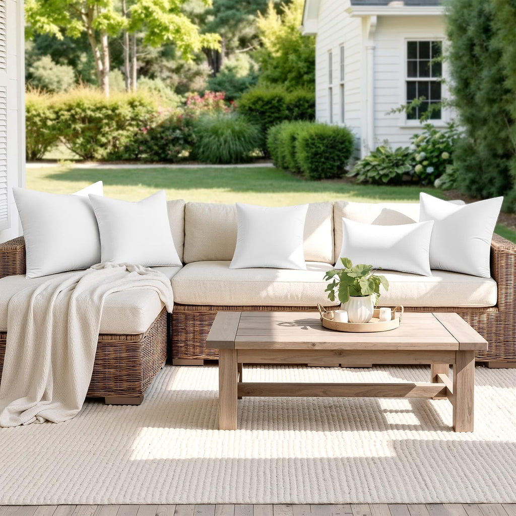 Outdoor Pillow Inserts 18x18 - Set of 2