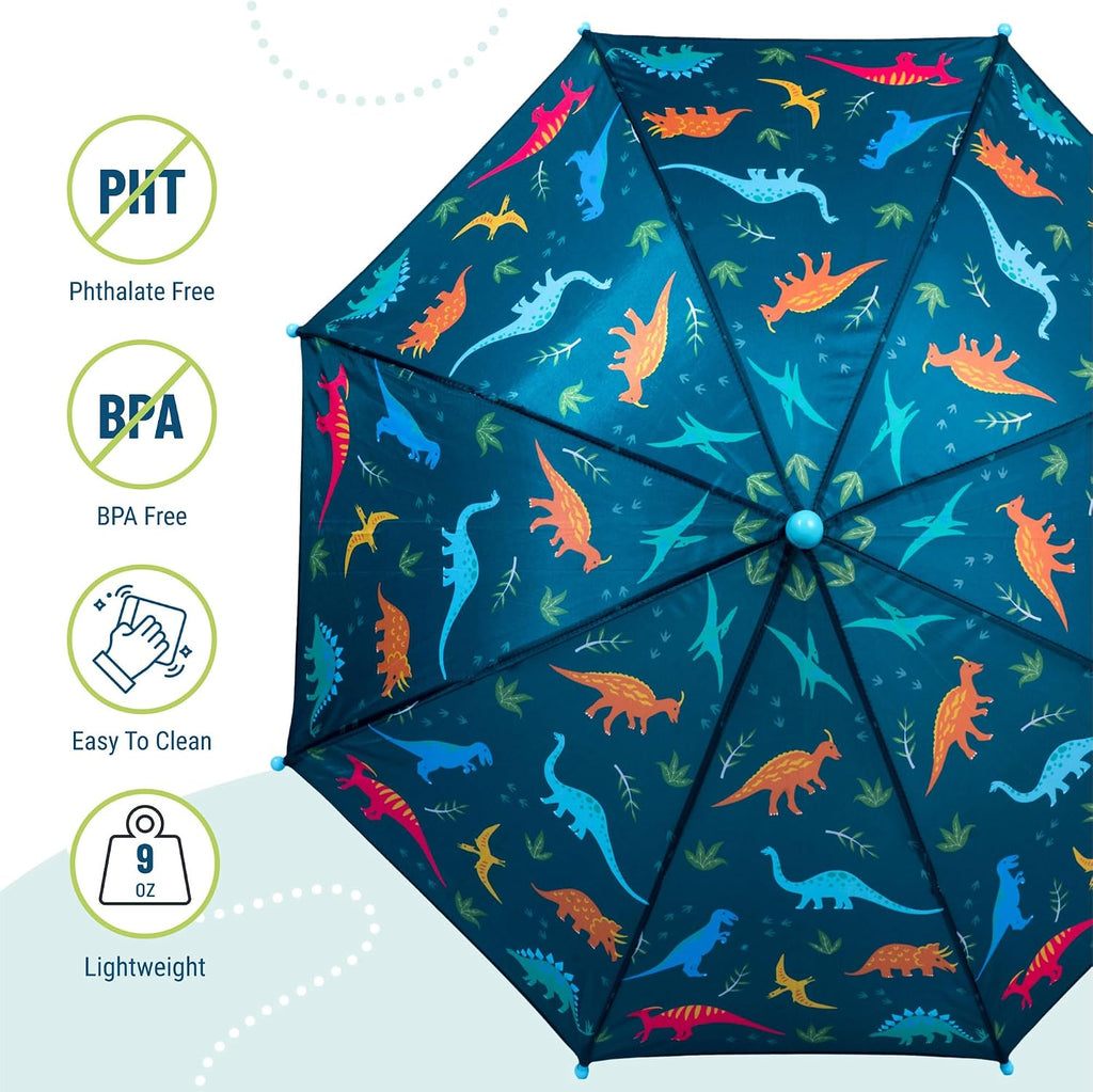 Kids Umbrella - Rainproof Canopy, Curved Handle, Easy Hanging Design