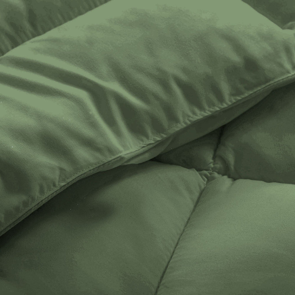 1 Piece Luxury Long Box Pattern Comforter Premium |Super Soft 450 GSM All Season, 1000 Thread Count, 100% Egyptian