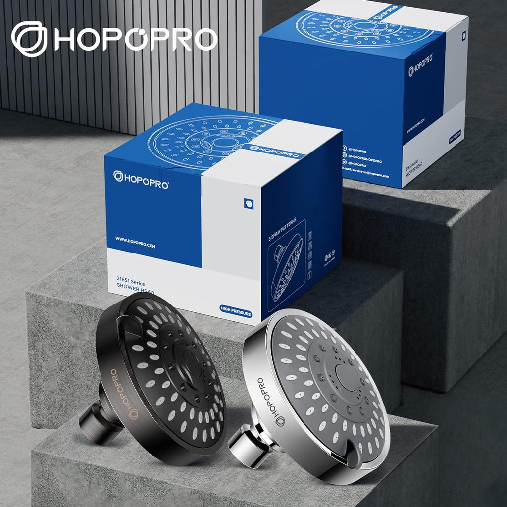 5-Mode High Pressure Shower Head - The Washington Post, NBC News, Today TV Show Recommended
