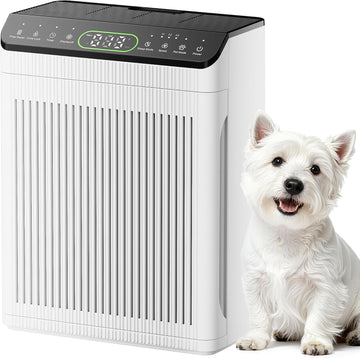 Air Purifiers for Home Large Room, Air Purifier up to 2200sq.ft, PM2.5 Air Quality Display, Sleep Mo