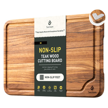 Teak Cutting Boards 13'' Teak Wood Wooden Charcuterie Board