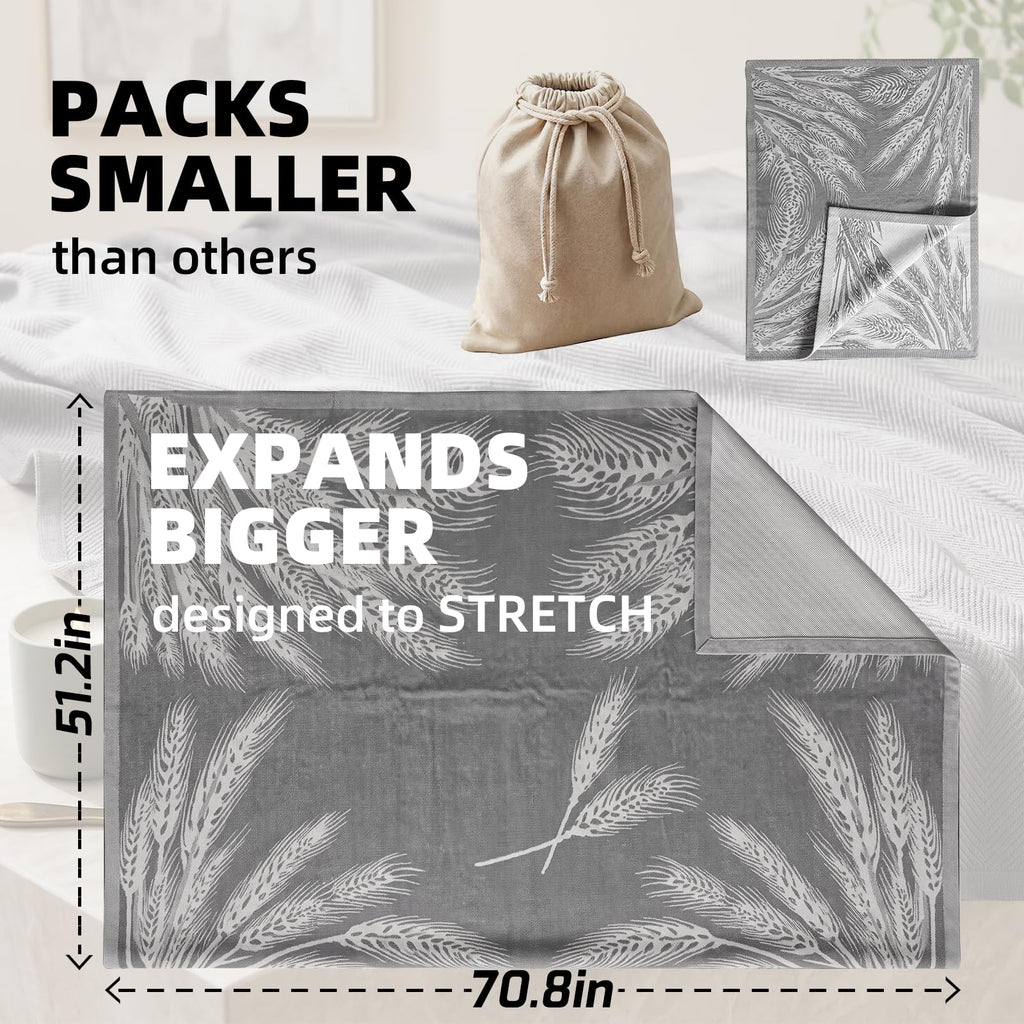 Travel Blanket Airplane - Ultra Soft & Lightweight Knit Design