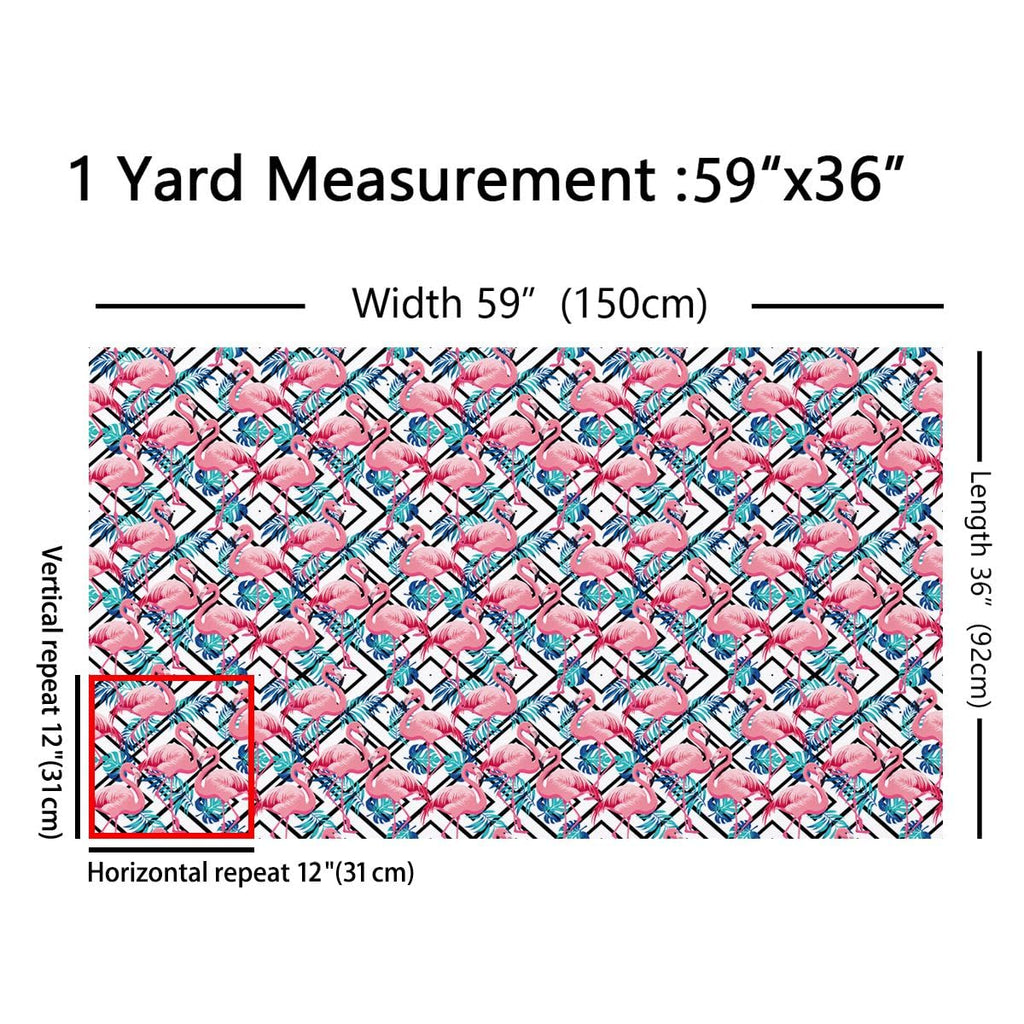 Flamingo Upholstery Fabric Soft 10 Yards
