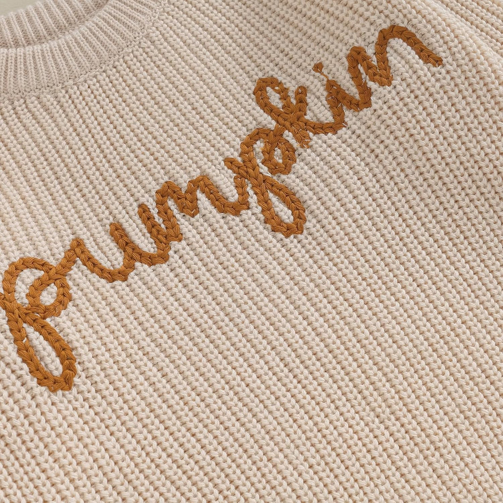 Infant Baby Boy Girl Oversized Knit Sweater Chunky Long Sleeve Pullover Sweater Shirts Warm Fall Winter Tops Clothes