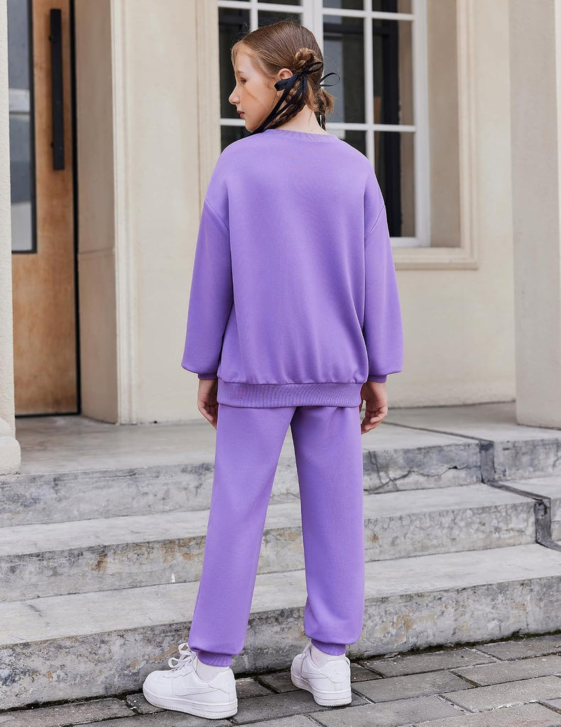 Girls Clothes 2 Piece Fashion Fall Outfits Oversize Sweatsuit Sets