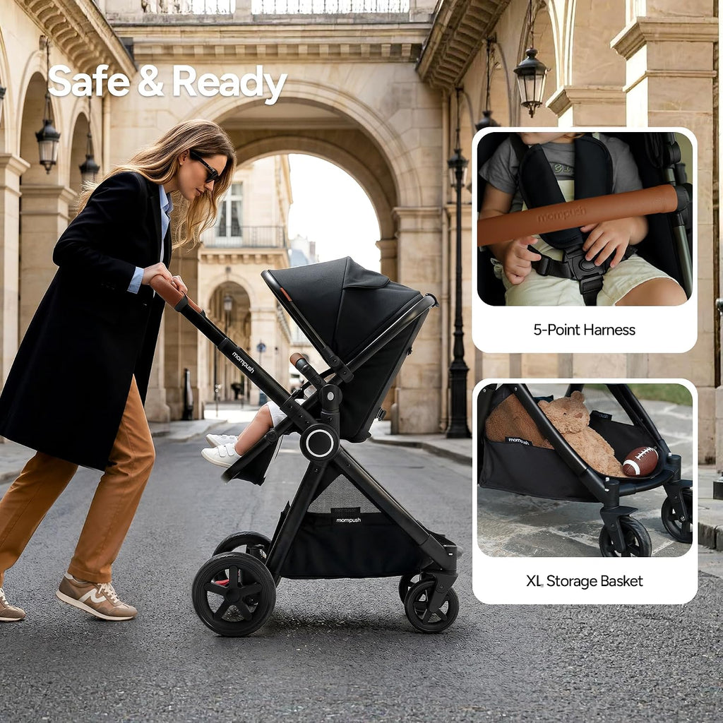 Ultimate2 Full-Size Stroller, Reversible Seat, Infant to Toddler