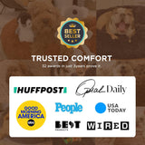 Calming Dog Beds Large Sized Dog - Donut Washable Large Pet Bed