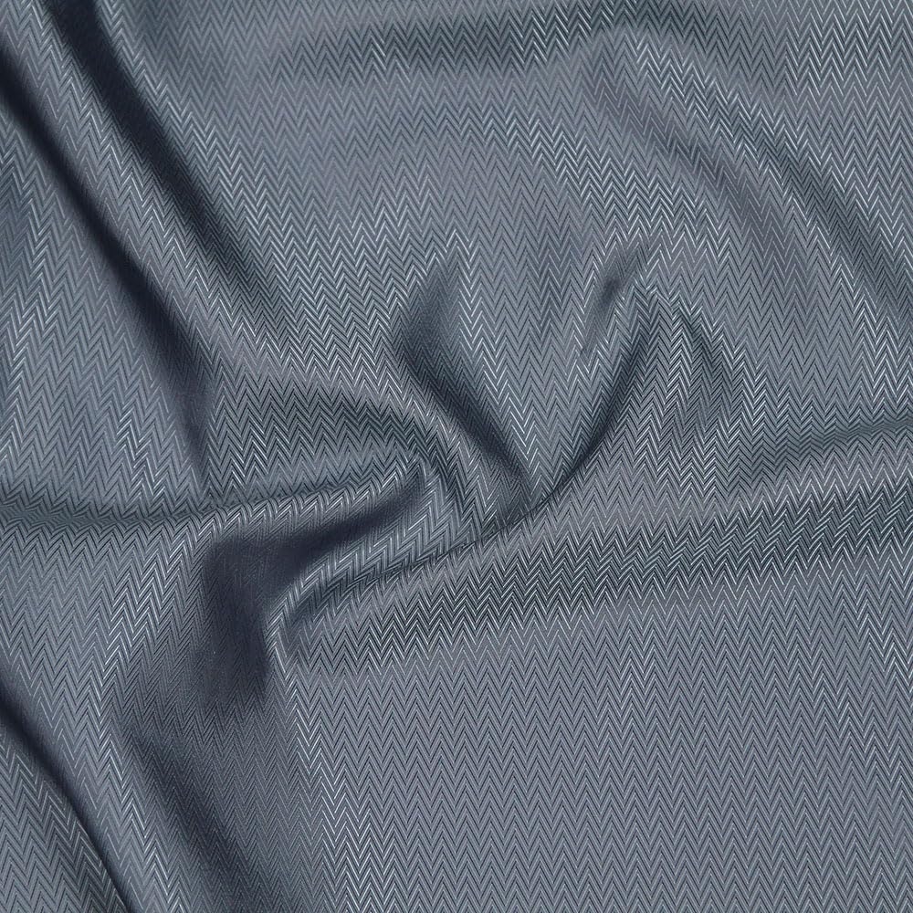 Blue Two-Tone Herringbone Lining Fabric, Sold by the Yard