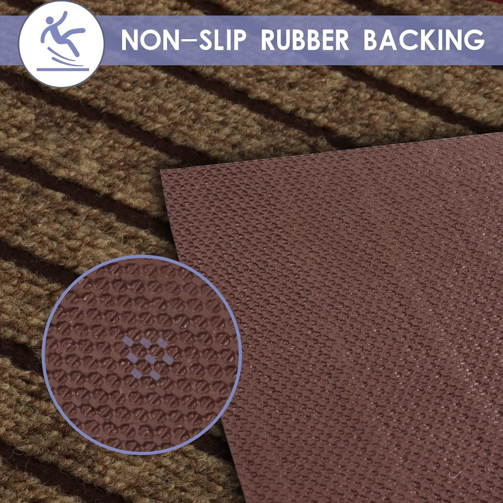 Runner Rugs s, 2FT x 6FT Non Slip Kitchen Area Rug Entryway Runner Laundry Room Rug, 2-82 FT Indoor Outdoor Carpet