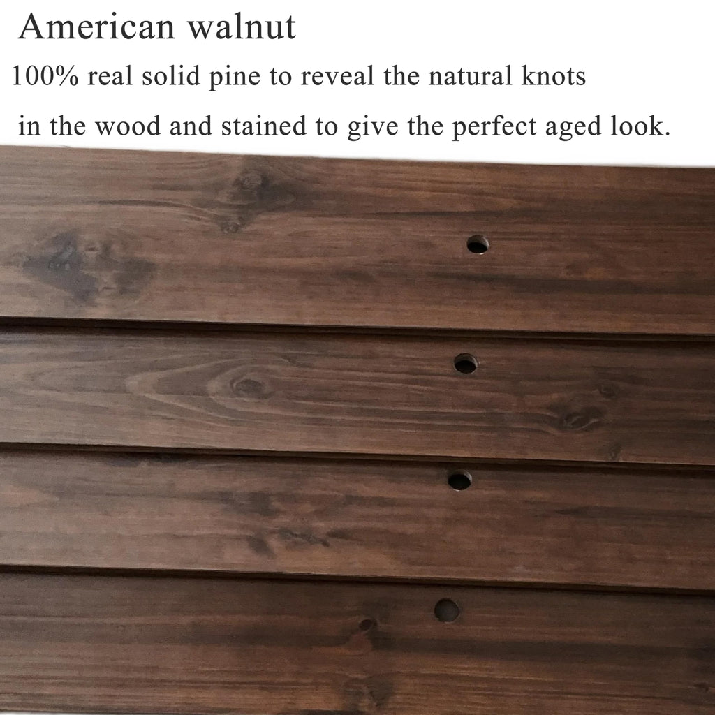 70 Inch Industrial Pipe Wall Shelves Pipe Shelving with Real Wood Plank