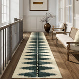Modern Washable Rug Runner for Hallway, Soft Kitchen Runner 2.5x10 Ultra-Thin Non Slip Runner Rug, N