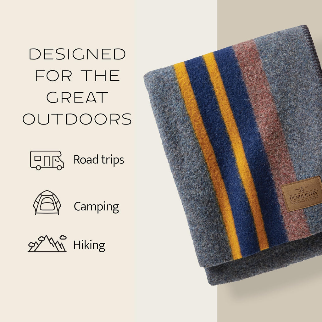 Yakima Throw 54" x 66", Wool Cotton