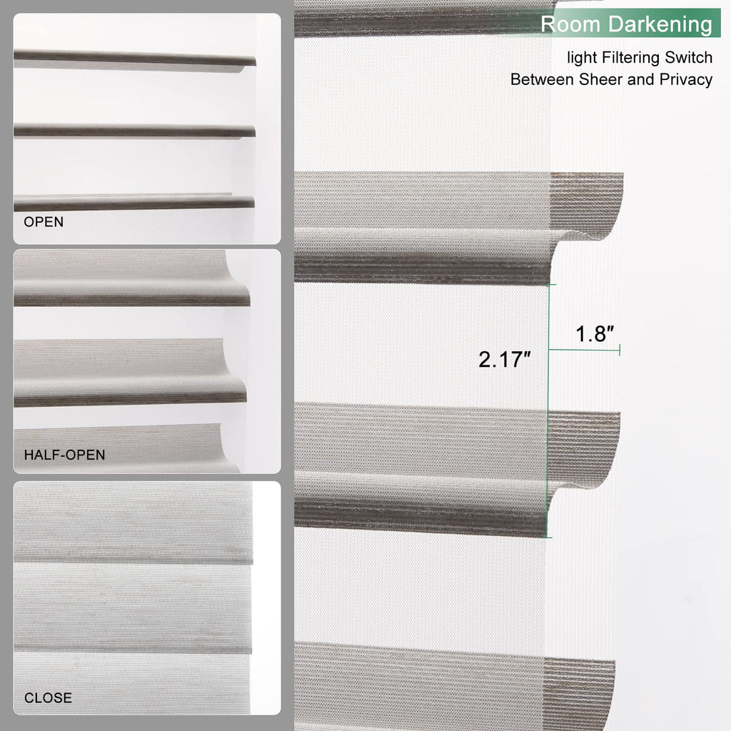 Custom Cut to Size Linen Shangri-La Window Roller Shades Sheer Shades Light Filtering Room Darkening Solar Roller