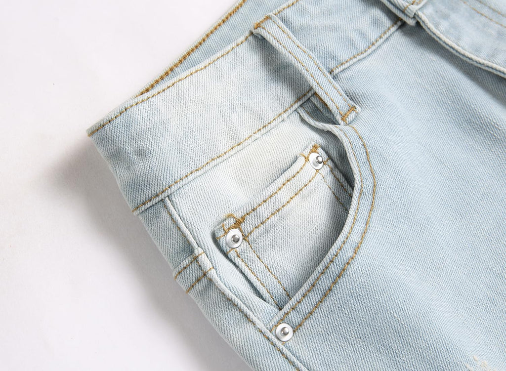 Boys' Skinny Fit Stretch Denim Jeans Pocket Style Washed Fashion Basic Denim Jeans Pants