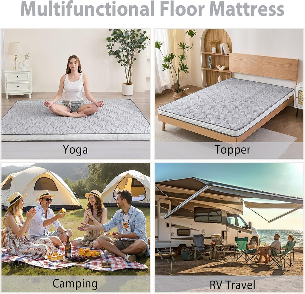 Japanese Floor Mattress, Portable Floor Mattress