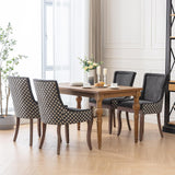 Dining Chairs Set of 4, Kitchen & Dining Room Chairs, Fabric Upholstered Dinning Chairs, Sillas De Comedor