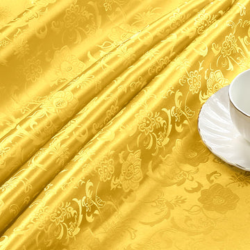 Gold Satin Fabric, 5 Yards, 60 Inches Wide